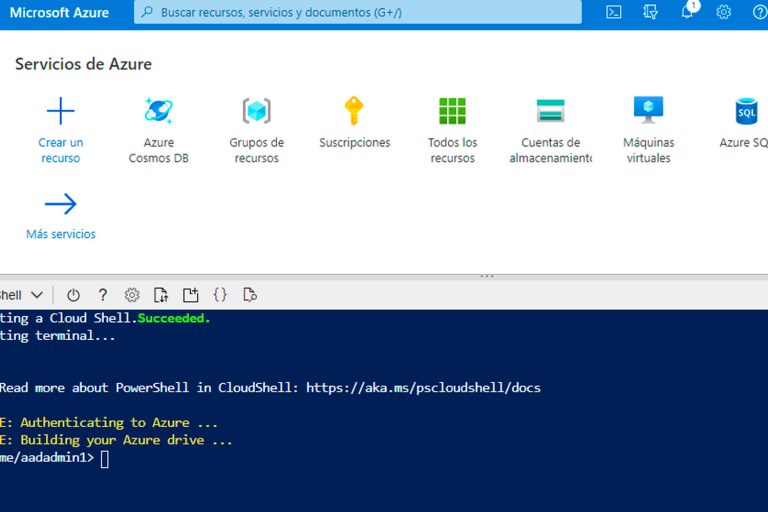 Acceder a Azure usando PowerShell