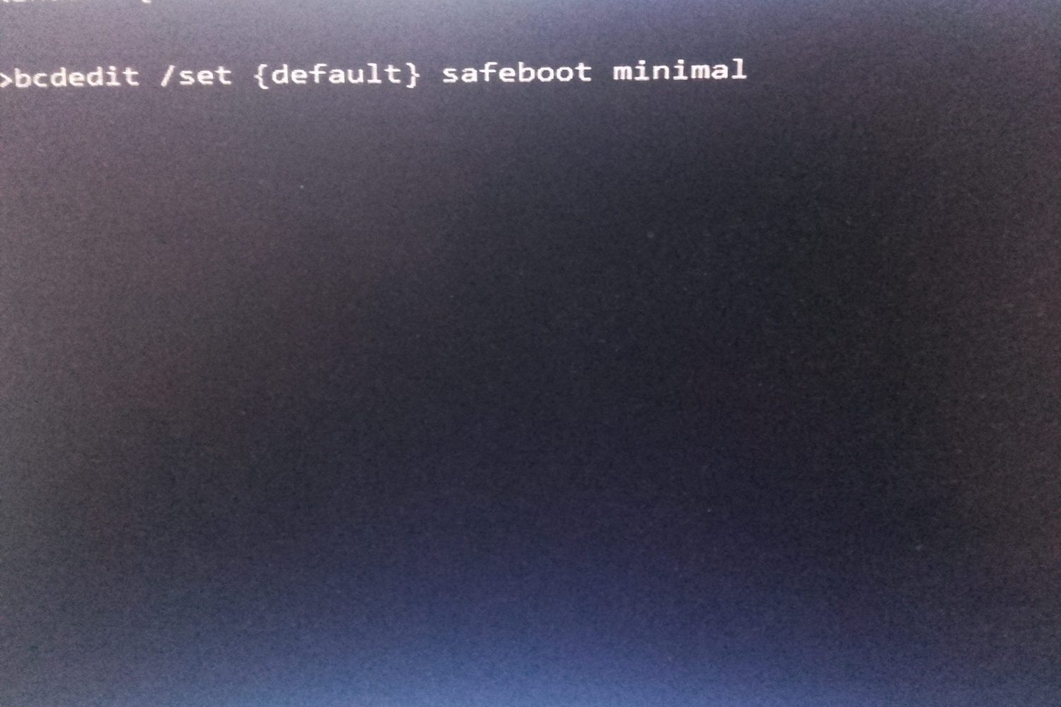 Windows 10 en modo seguro