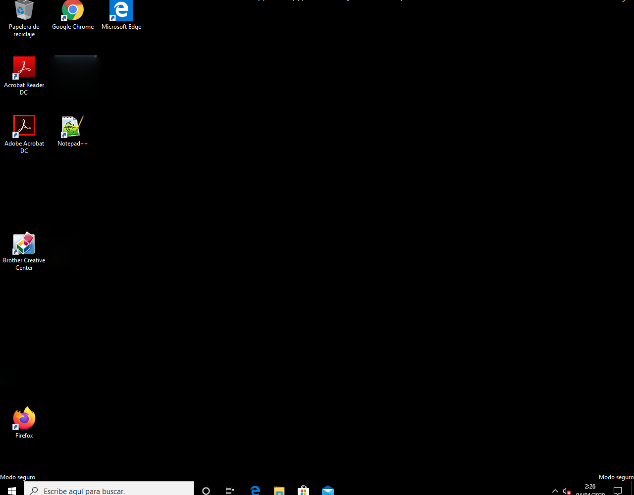 reiniciar en modo seguro en Windows 10